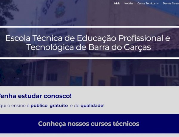 Prorrogado prazo de inscrições na escola técnica (SECITEC)