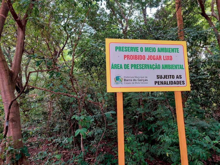 Secretaria Municipal de Meio Ambiente inicia demarcação de área para criação de Parque Municipal