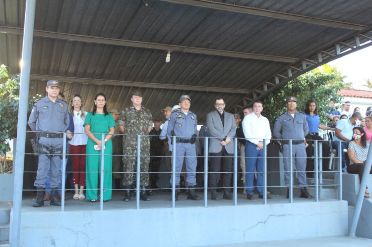 POLÍCIA MILITAR CELEBRA DIA DE TIRADENTES E PROMOVE POLICIAIS MILITARES EM BARRA DO GARÇAS