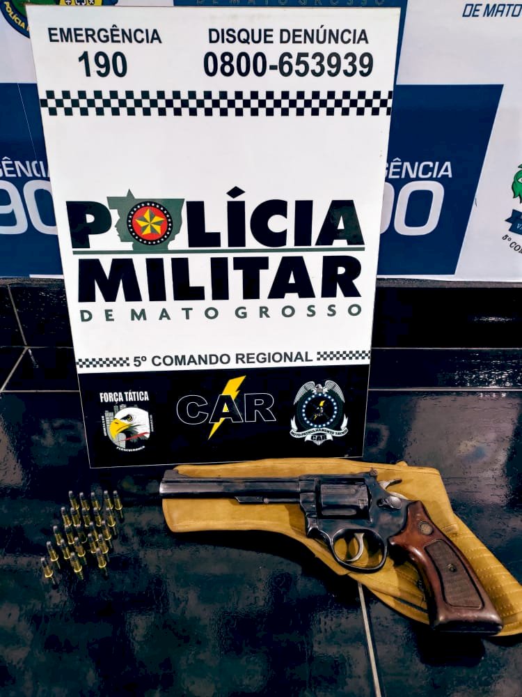 Apreênsão de arma de fogo