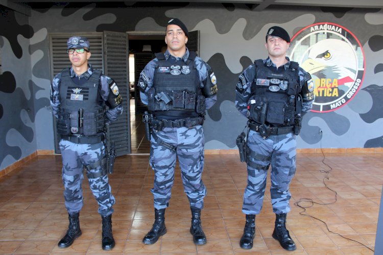 SOLENIDADE MARCA DESPEDIDA DE OFICIAIS DA FORÇA TÁTICA 