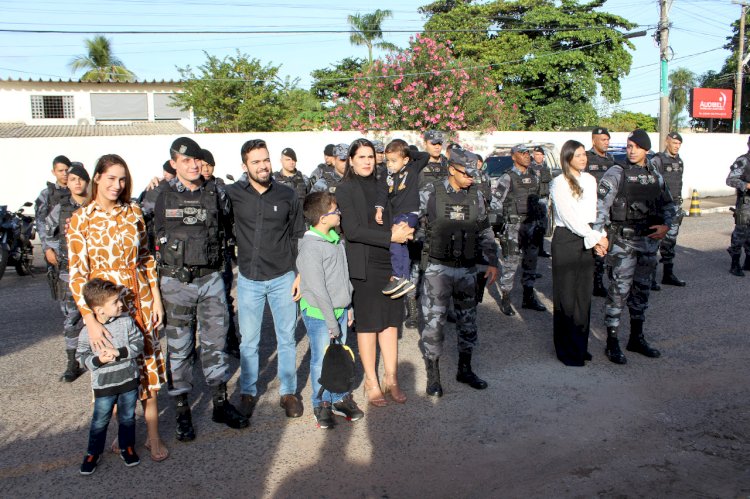 SOLENIDADE MARCA DESPEDIDA DE OFICIAIS DA FORÇA TÁTICA 