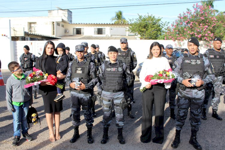 SOLENIDADE MARCA DESPEDIDA DE OFICIAIS DA FORÇA TÁTICA 