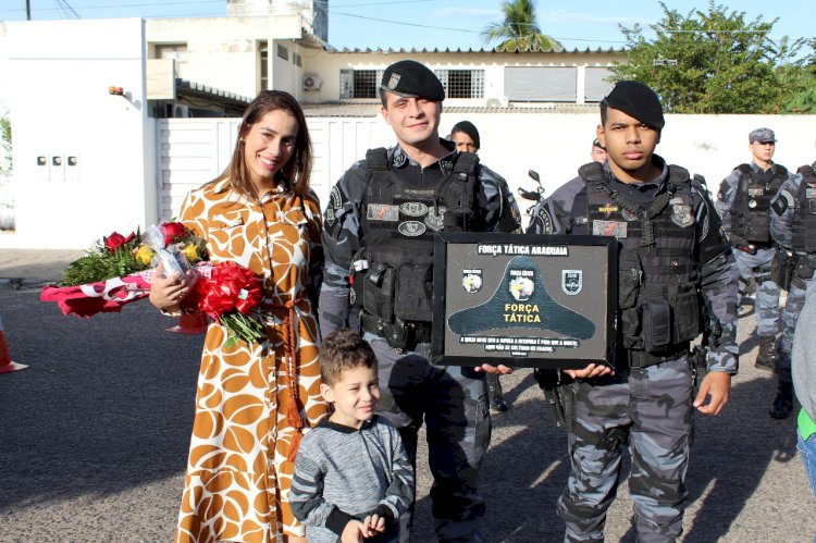 SOLENIDADE MARCA DESPEDIDA DE OFICIAIS DA FORÇA TÁTICA 