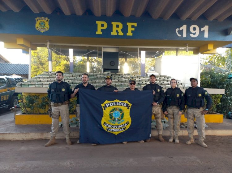 PRF de Barra do Garças apreende 500 quilos de cocaína; droga seguiria para São Paulo