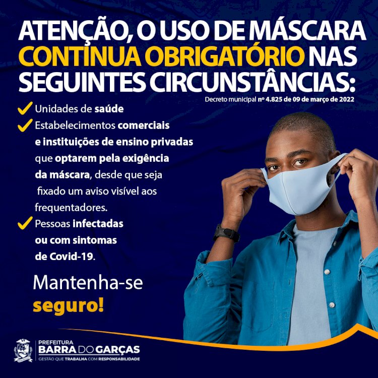 Secretaria de Saúde alerta população para cuidados preventivos contra a Covid-19