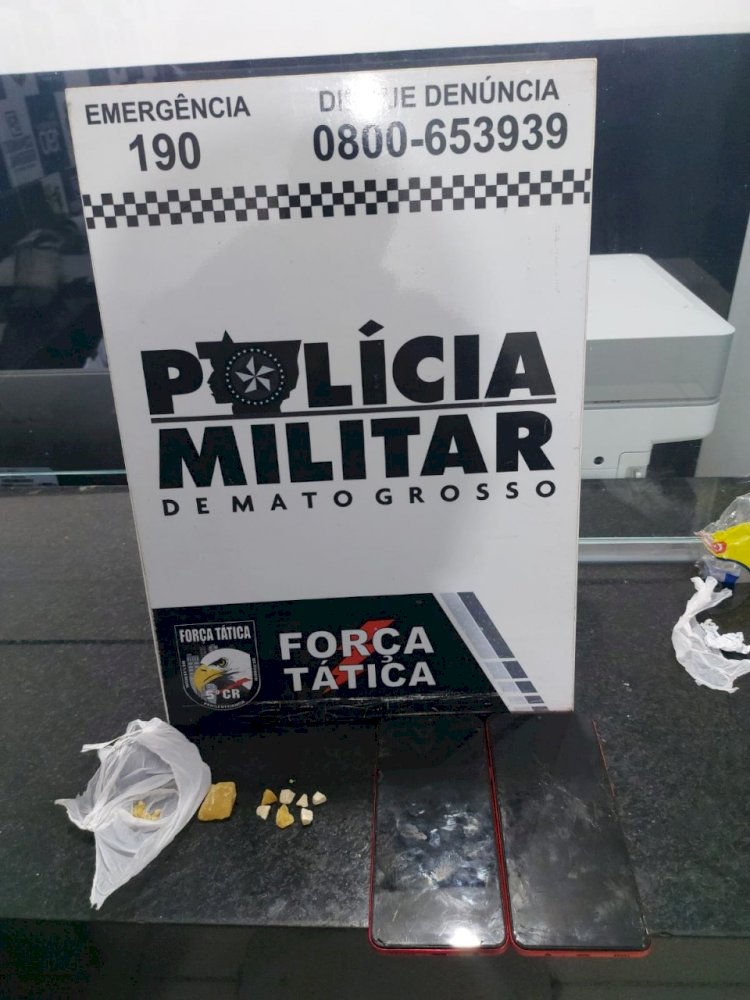 SUSPEITOS TENTAM FUGIR DA FORÇA TÁTICA MAS ACABAM PRESOS EM FLAGRANTE POR TRÁFICO DE DROGAS