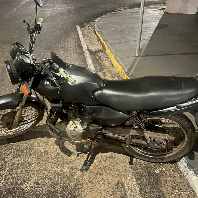 Polícia Civil recupera moto em Barra do Garças