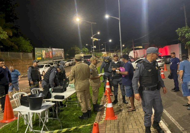 Mais uma edição  da  operação lei seca em Barra do Garças