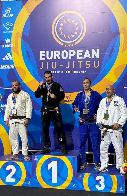 Policial civil de MT disputa campeonato europeu de jiu jitsu