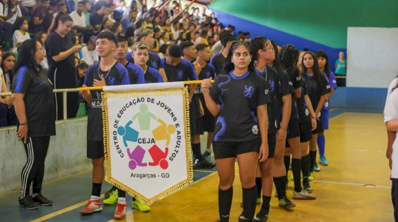 Começaram os Jogos Estudantis de Goiás (JEEG’s) em Aragarças