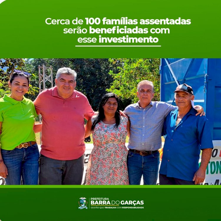 Prefeitura Municipal realiza entrega dos Implementos agrícolas para a Associação de Produtores Rurais do Assentamento Serra Verde