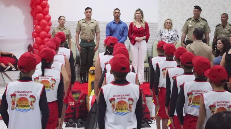 Formatura Da Turma De Bombeiro Mirim De Aragarças Go Site De Notícias E Variedades 1661