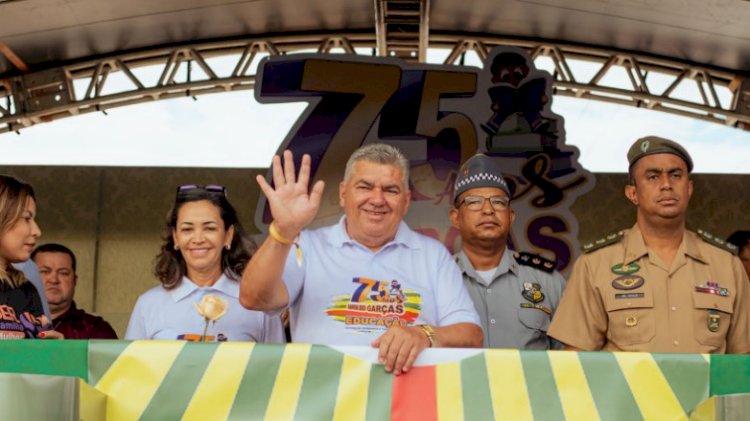 75 anos de Barra do Garças: Civis e militares participam de desfile em comemoração ao aniversário da cidade