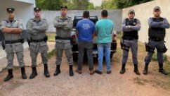 Polícia Militar prende autor de furto em fazenda .