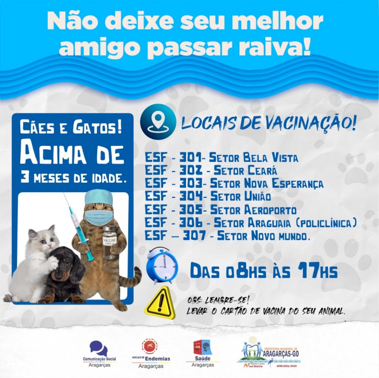 Campanha de Vacinação Antirrábica