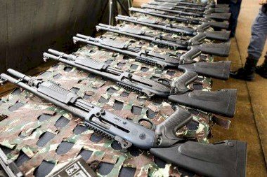 Mais de 22 mil armas foram entregues para modernização das forças de segurança em MT