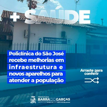 Saúde: Policlínica do São José recebe melhorias em infraestrutura e novos aparelhos para atender as demandas da população