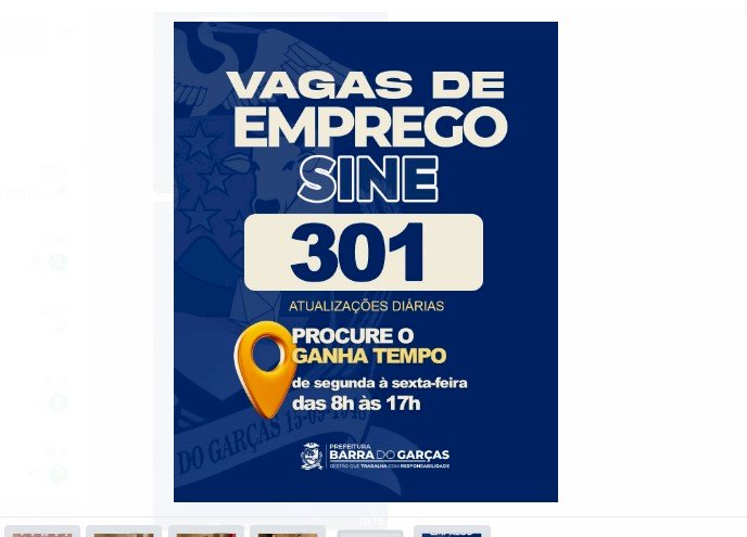 Sine de Barra do Garças divulga 301 novas oportunidades de trabalho