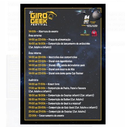 Programação do Giro Geek BG Festival é divulgada; confira!