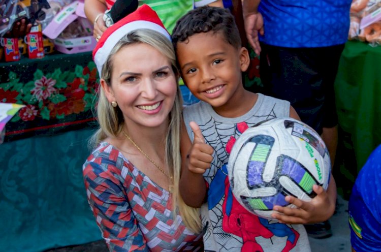 Gestão Ricardo Galvão promoveu Festa de Natal em grande estilo