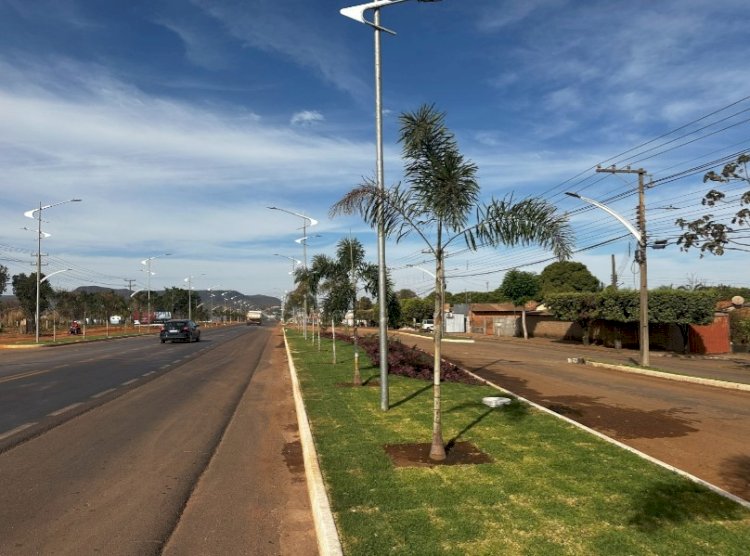 Saída de Barra do Garças para Cuiabá ganha novo aspecto urbano