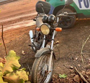 Polícia Militar de Aragarças Recupera Motocicleta que Havia Sido Furtada na Cidade de Barra do Garças – MT.