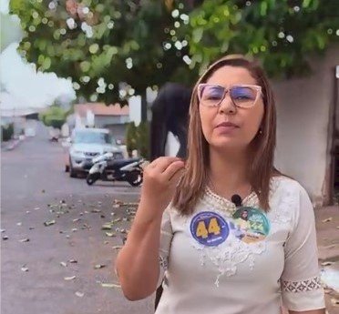 Candidata faz vídeo pedindo que candidatos não incitem a violência 