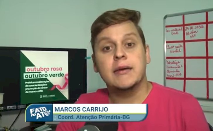 Vejas as ações do outubro rosa em Barra do Garças–MT.