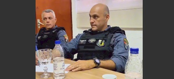 Comandantes do 2º Batalhão e Núcleo de Pontal do Araguaia se reúnem com autoridades para discutir segurança pública
