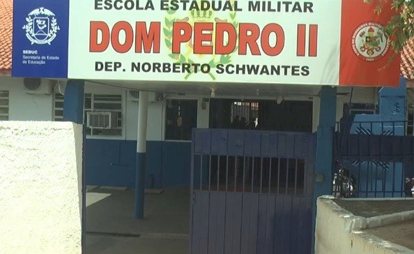 A Escola Dom Pedro II realizou uma ação do dia da consciência negra.