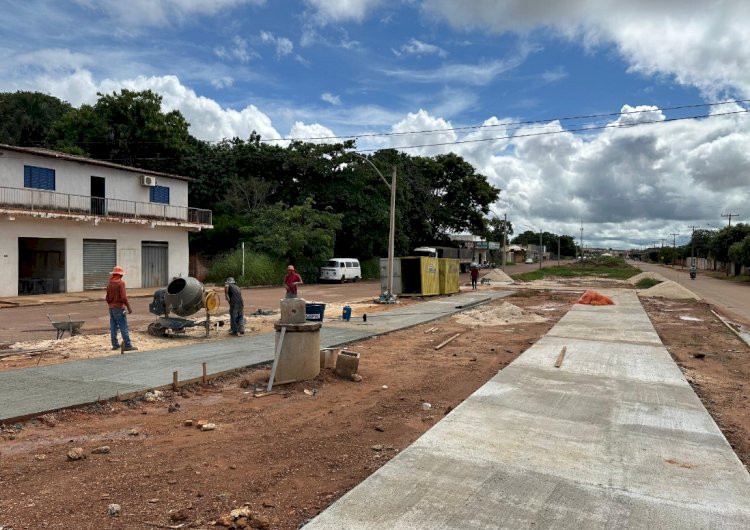 Urbanização da Avenida Amazonas avança com novas etapas em Barra do Garças  