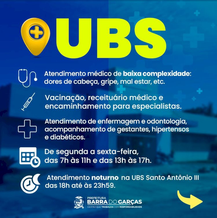 Saiba onde procurar atendimento médico gratuito pelo SUS em Barra do Garças, conforme sua necessidade