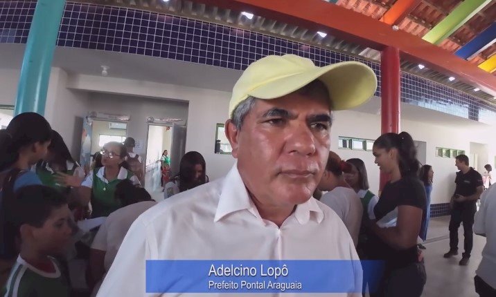 Adelcino Lopo investe na educação do Municipio e entrega reforma da  escola Isaias Pereira dos Santos.